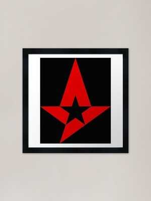 Astralis Logo Vektor gerahmte Kunst Pri gerahmtes Wandbild Poster Leinwanddruck Bild