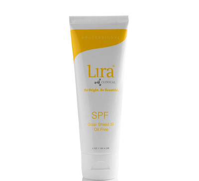Lira Clinical SPF Solar Shield 30 Oil Free 4oz. (Big Size!)
