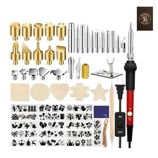 Wood Burning Kit for Beginners, 73PCS Professional Wood Burning Pen and Acces...