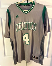 adidas Boston Celtics Isaiah Thomas #4 NBA Jersey Gray Size M