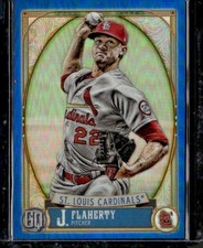 2021 Topps Gypsy Queen #274 Jack Flaherty Chrome Box Topper Blue #/99