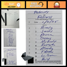 10 Line Strip Cards - 100 Pack for Football Breaks, Includes Bonus Numbers  Ins