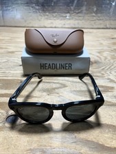 Ray-Ban Meta Headliner Gen 2 Shiny Black RW4013F Green Lens