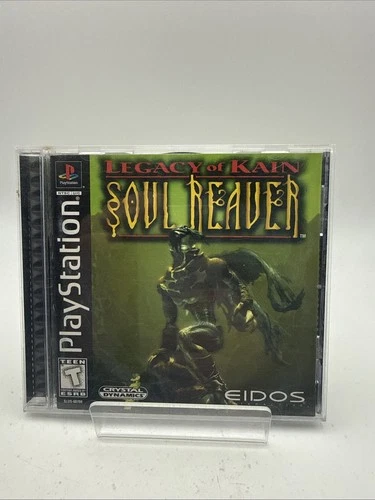 Legacy of Kain: Soul Reaver (Sony PlayStation 1, 1999) PS1 Complete CIB Reg Card