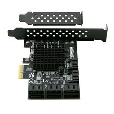 8-Port SATA 3.0 PCI Express Expansion Card PCI-E Controller 6G Adapter for HDD
