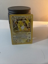 Lt. Surge's Raichu 11/132 Gym Challenge Holo on eBay