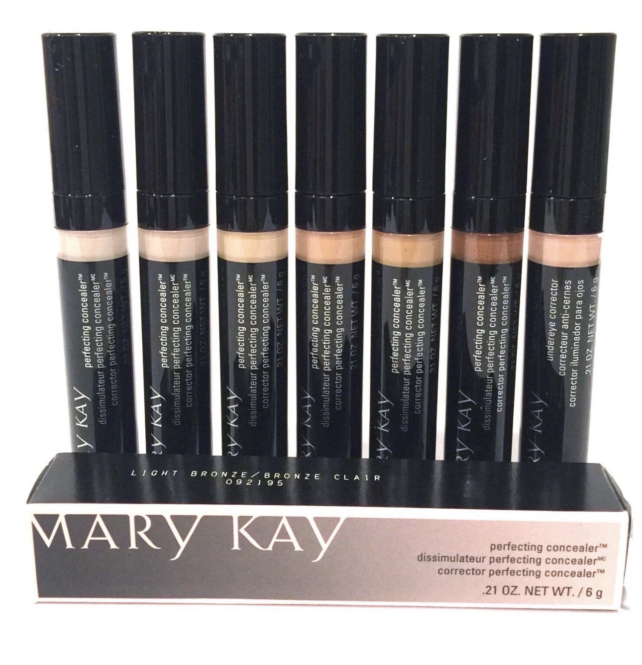 MARY KAY PERFECTING CONCEALER~UNDEREYE CORRECTOR~YOU CHOOSE~IVORY-BEIGE-BRONZE!