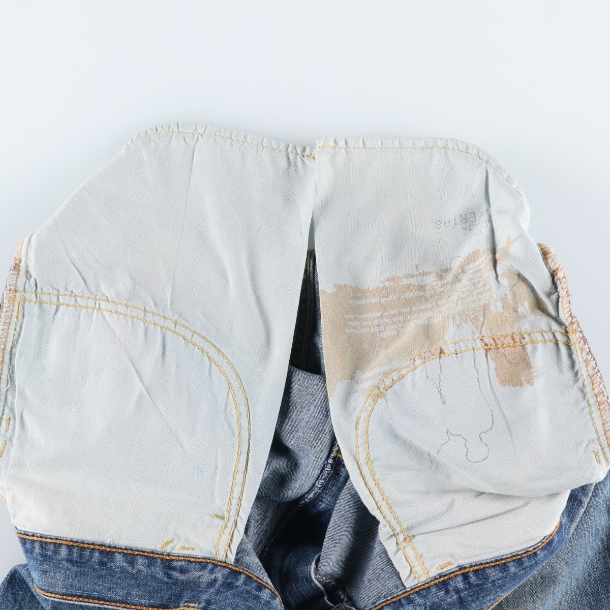 Vintage 2000'S Levi's Silver Tab Low+Loose Straight Denim Pants Men's Size W37 thumbnail 16