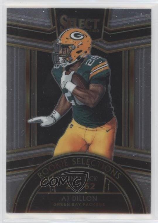 2020 Panini Select Rookie Selections AJ Dillon #RS-23 5h4