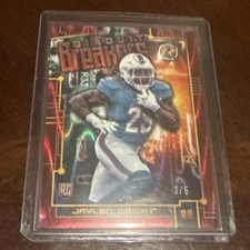 2025 Topps Resurgence Circuit Breakers Jaylen Wright Rookie 03/5 Miami Dolphins