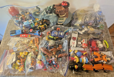 HUGE Toy Lot- Disney/Marvel/Animal Planet/Cars/Figures, Collectibles, VTG Used