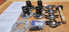 Wire wheels Hub Conversion kit c/w spinners and Hammer Midget & Sprite