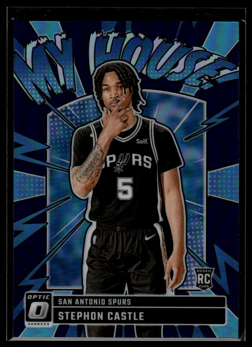 2024-25 Donruss Optic #16 Stephon Castle My House Purple