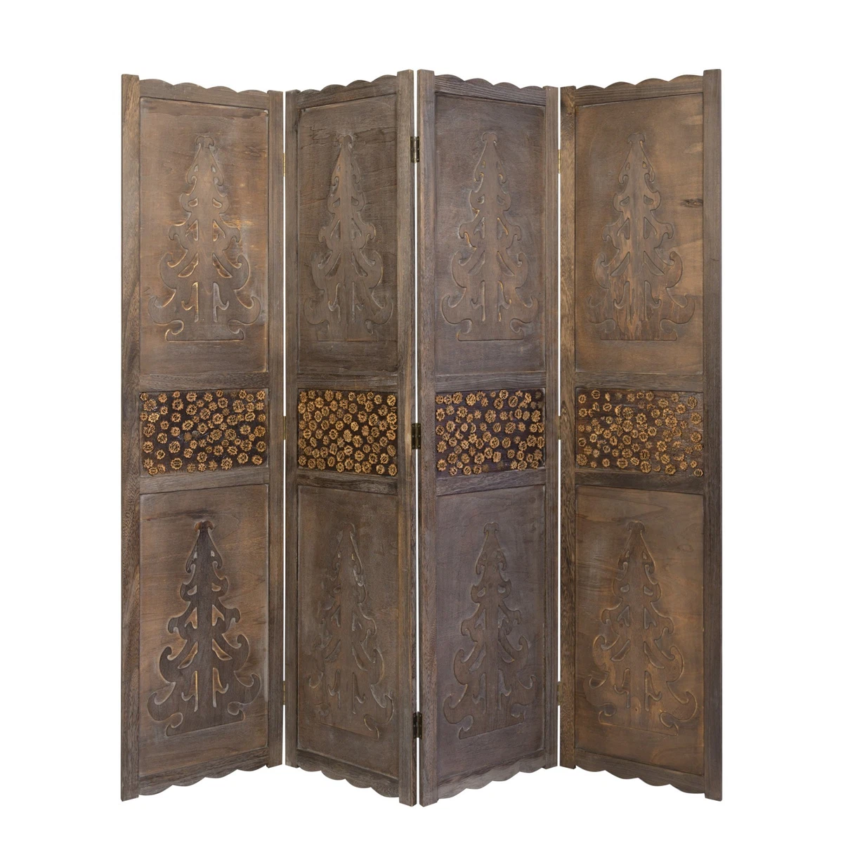 Paravent Japonais Shoji 3 Pans Homestyle4u - Bois Bambou 170x120 Cm - Neuf