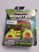 Monster Jam Zombie Invasion El Toro Loco 1:64 Walmart Exclusive.