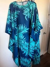 Natana | OS | Tropical Print Lightweight Polyester Kaftan