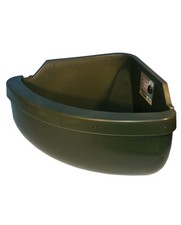Mangiatoia angolare in plastica 31 lt VERDE cavallo BOX