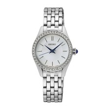 SEIKO Ladies Essentials Bracelet Watch SUR539 Hardlex Crystal - NEW