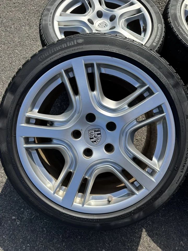 2013 PORSCHE PANAMERA 19" Wheels Rims Tires OEM 2012 2011 2010 - Image 3 of 4