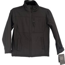 Snozu Black Boys Zip Up Jacket New with tags Size Small 8 