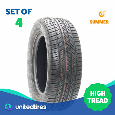 Set of (4) Driven Once 255/60R18 Goodyear Eagle F1 Asymmetric AT SUV 4X4 (11UNX)
