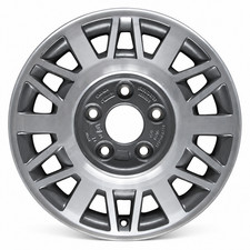 1995-2001 Chevrolet S10 15 Oem Wheel Rim - Machined Charcoal