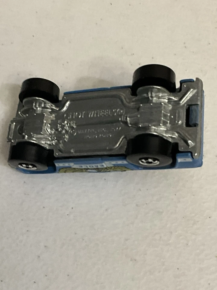 Camioneta pickup Mattel Hot Wheels 1977 vintage azul Blackwall Eagle fundida a presión Foto 4 de 4