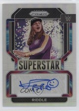 2022 Panini Prizm WWE Superstar Silver Matt Riddle #SA-RDL Auto 0s9t