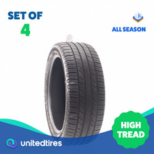 Set Of 4 Used 23545r19 Michelin Defender 2 99h - 9-9.532 Set Of 4 Used 23545r19 Michelin Defender 2 99h - 9-9.532
