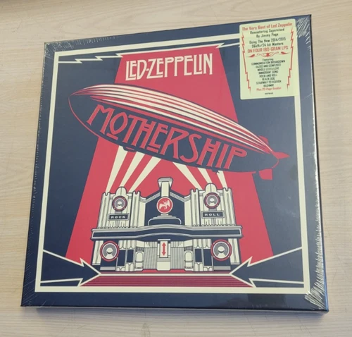 Led Zeppelin Mothership Vinyl Record 4 LP Box Set 2007 Atlantic Recording NEW