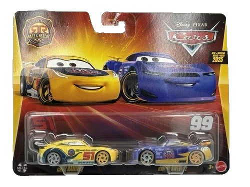 Disney Pixar Cars Radiator Springs Race & Rescue Cruz + Danny