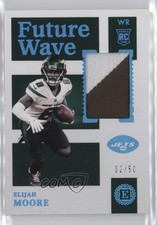 2021 Panini Encased Future Wave Materials Sapphire 2/50 Elijah Moore 00jz