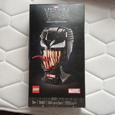 LEGO Marvel Venom 76187 Helmet Collection Set 565 Pieces 18+