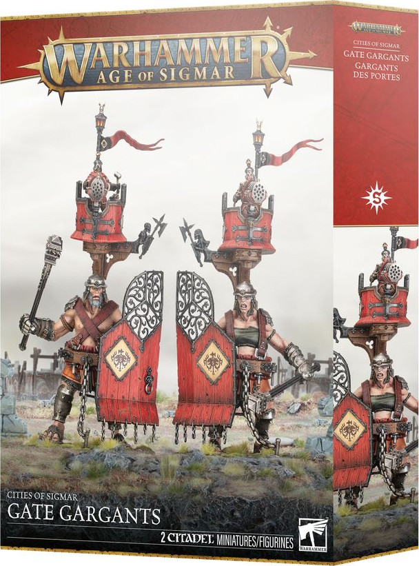 Gate Gargants Cities of Sigmar figurines Warhammer Citadel pour armée Age of Sigmar