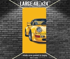 911 Porsche 930 Carrera Turbo wall art banner...