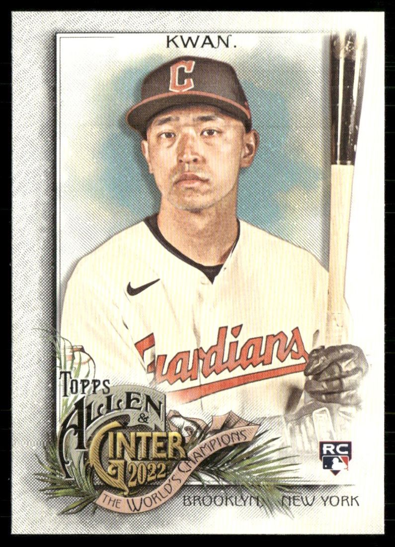Steven Kwan Rookie 2022 Topps Allen Ginter Cleveland Guardians #245