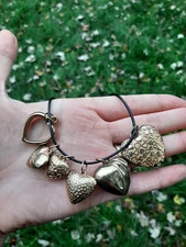 Surprise Vintage Heart Charm Necklace / Charm Necklace / Love / Vintage / Heart