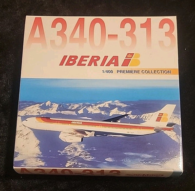 Dragon Wings Iberia A340-313 - 1:400 - #55007 - EC-154 - Airbus 340-300 MIB New 