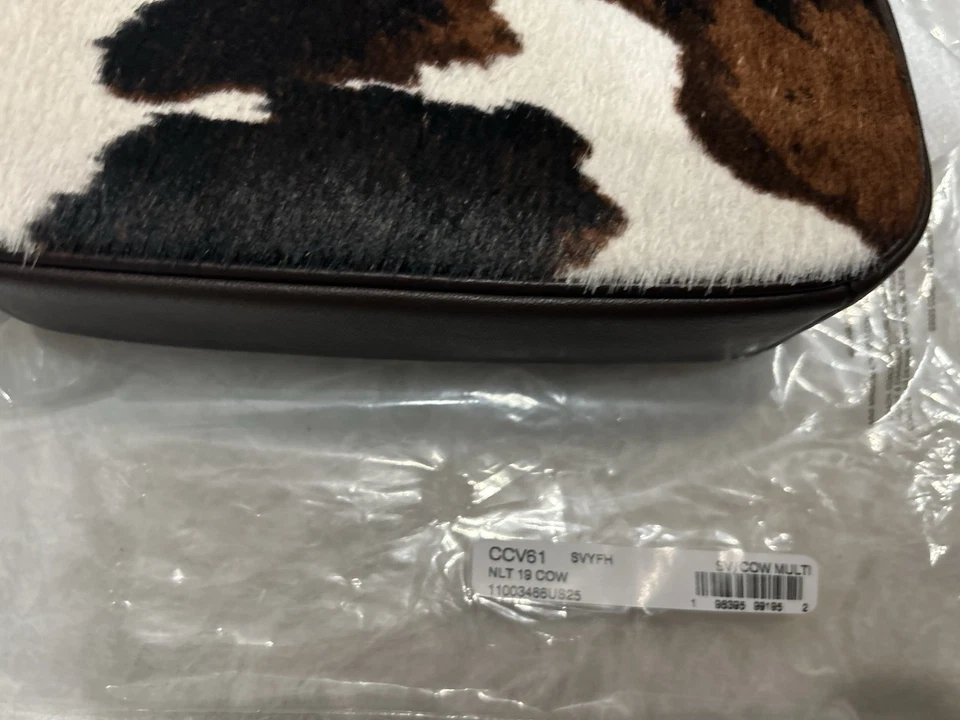 COACH Nolita 19 With Cow Print  CCV61, cow printed haircalf/Sv/Cow Multi   Coach - Image 3 of 4