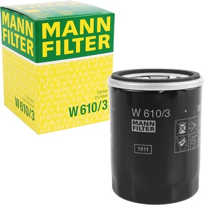 MANN ÖLFILTER W610/3 für FIAT PUNTO STILO MAZDA MITSUBISHI OPEL CORSA COMBO