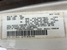Toyota Pickup Truck Rear Axle Differential 4.10 4x4 Reg Cab Mt 4 Cyl