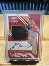 2021 Panini Elite - Future Threads Signatures Grayson Rodriguez Auto /25 Orioles