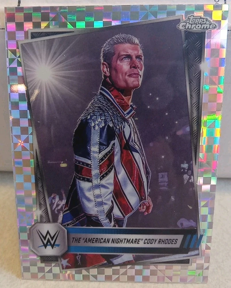 2025 Topps Chrome WWE XFRACTOR #1  Cody Rhodes
