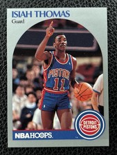 Isiah Thomas- 1990-91 NBA HOOPS #111 Detroit Pistons HOF