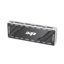 16-Port 2in1 PC Fan Hub White, 5V 3Pin ARGB 12V 4Pin PWM SATA Splitter
