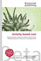 Lambert M. Surhone (U. A.) | Activity Based Cost | Taschenbuch | Deutsch (2026)