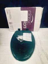 Bemis 1200SLOWT Classic Colors Elongated Closed-Front Toilet Seat - Teal