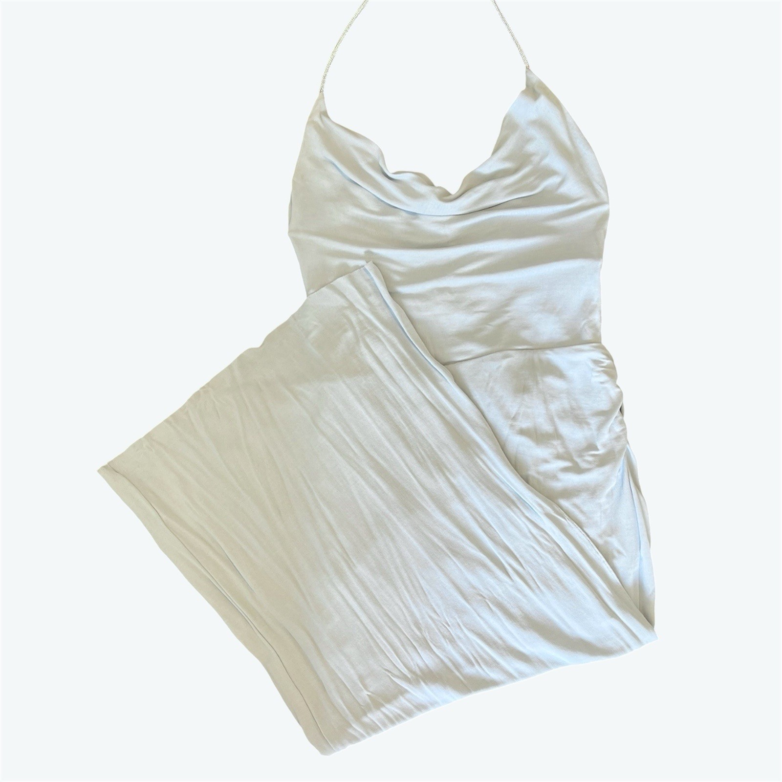 Bec & Bridge Lexie Crystal Strap Maxi Dress Sky Blue AU 8 10 / US 4 6 / S M image 4