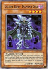 Destiny Hero - Diamond Dude - DP05-EN003 - Common - Unlimited Edition Lightly Pl