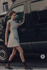Zara Shimmer Effect Mini Dress